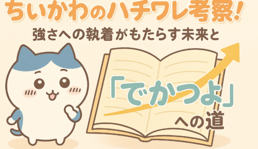 ちいかわのハチワレ考察！強さへの執着がもたらす未来と